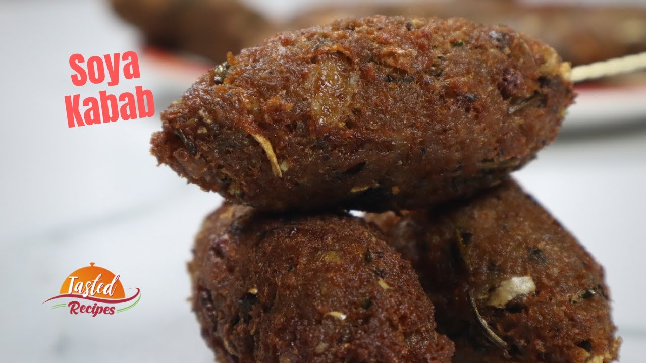 Nutritious Soya Kabab Recipe By TastedRecipes | Tasted Recipes