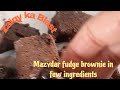 Zaiqy Ka Blast Fudgy Chocolate Brownies | Soft & Gooey Brownies Recipe 🍫🔥