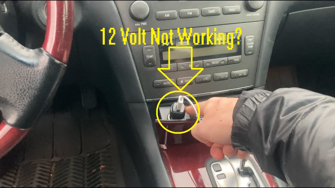 2014 lexus is250 cigarette lighter location Lexus ES 300 12 Volt Fuse Cigarette Lighter Fuse Lexus ES 330 (2001-2005)