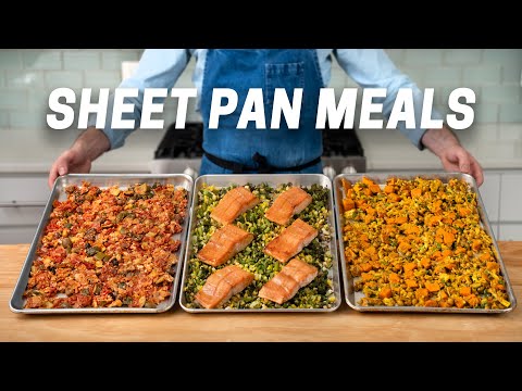 3 Easy and Healthy Sheet Pan Meals