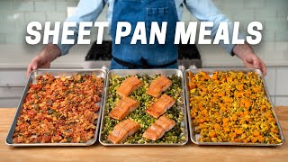 3 Easy (and Healthy) Sheet Pan Meals