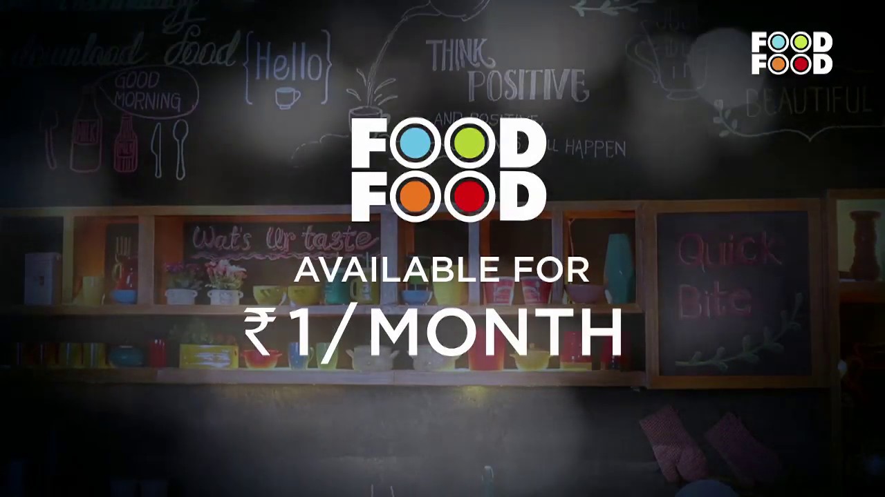 Subscribe Now–“FoodFood” channel at just Re1 | Get Restaurant Style Food & Other Recipes | FoodFood