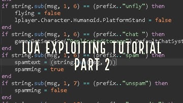 Roblox Exploiting Scripting Part 2 | How to make aimbot etc