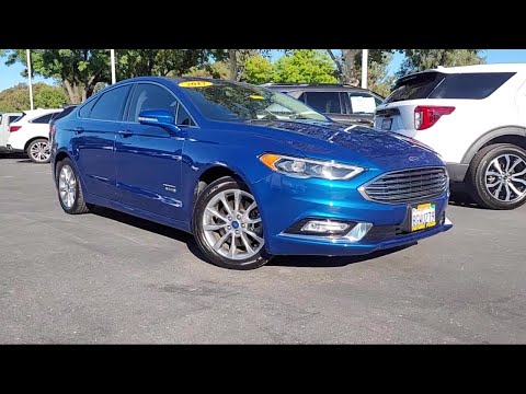 2017 Ford Fusion Energi Titanium Sedan Concord  San Jose  Fremont  Hercules  Sacramento