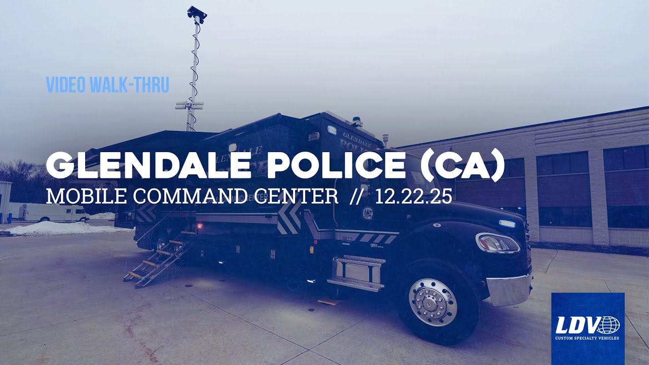 Glendale Police (CA) Mobile Command Center - 12/22/25