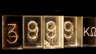 Non-Linear Systems Nls 781 Digital Ohmmeter In Action Lucite Edge Lit Display