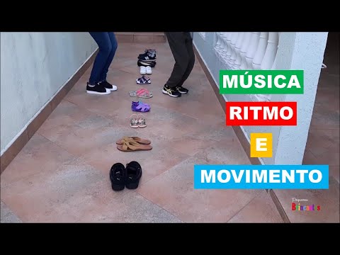 MÚSICA, RITMO E MOVIMENTO - Brincadeira / Desafio motor para os grandes e pequenos brincantes.