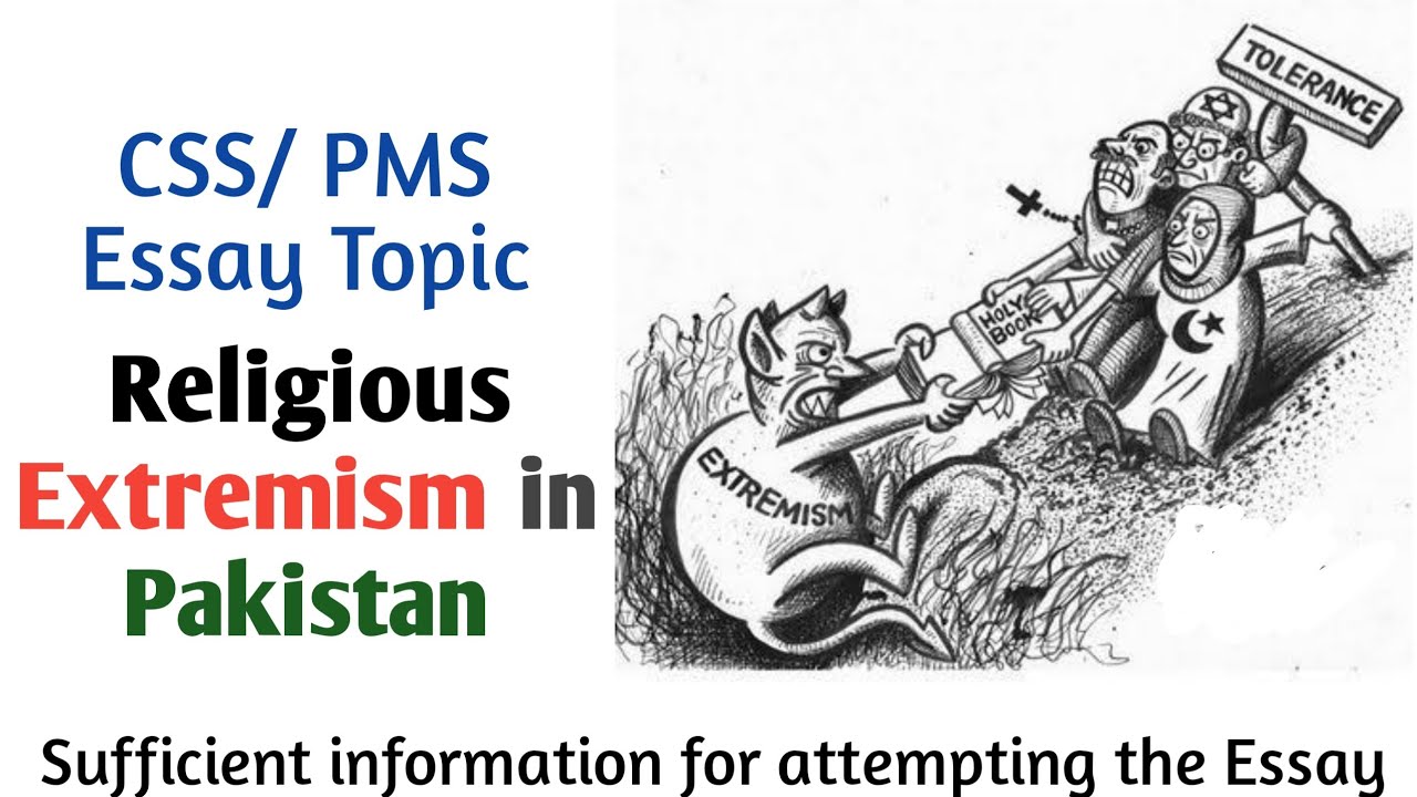 essay on religious extremism in pakistan