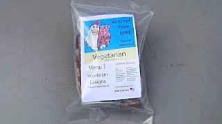 Tasting US Vegetarian MRE (Meal Ready to Eat) Taste Test