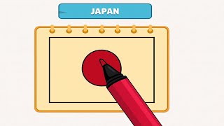 World Flags: Color Puzzle 🌍🧠 | Test Your Memory & Paint Every Flag! - 04 screenshot 5