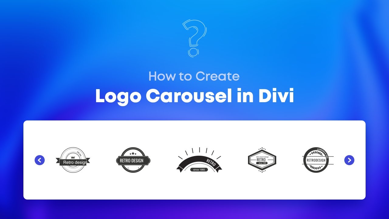 How to Create Logo Carousel in Divi? - YouTube