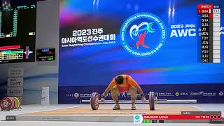 Asian Weightlifting championship 2023 (+109 man )