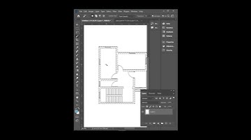 Architectural Floor Plan render in Photoshop