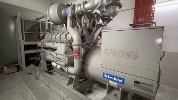 Genset Off load test run