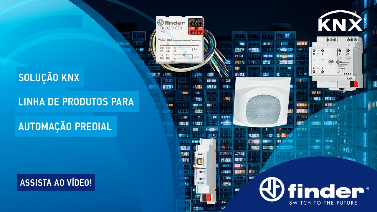 Soluções FINDER KNX #automaçãoresidencial #predial #inovação # ...