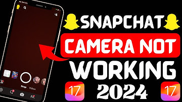 How to fix snapchat black screen problem 2024 | why?snapchat camera not working on iPhone 2024 | iOS