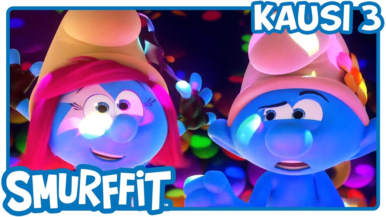 Disko-Smurffi 🔴 UUSI JAKSO 🔴- Smurffit suomeksi | Animaatioita lapsille