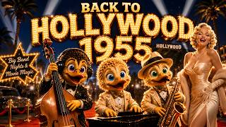 Back to Hollywood 1955 🎬 Big Band Nights & Movie Magic • Lucky Ducky Time Travels screenshot 3