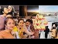 Tvm to Dubai ✈️ | Day 1 | With Dad and Ozy | Ishaani Krishna