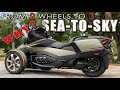 Can am spyder rt seatosky  reaction   why did she trade her indian chieftain for a threewheeler
