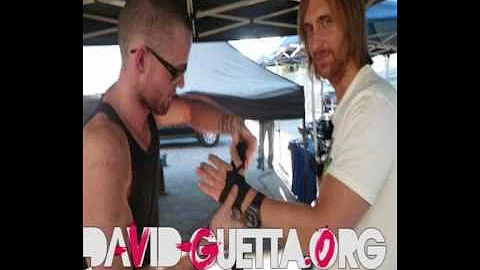 David Guetta - Who's That Chick Music Video (Behind The Scenes) Photo