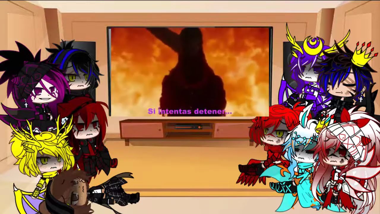 Kaijus Girls reacciona a Rap De Shin Godzilla Fuerte Mutación parte 7