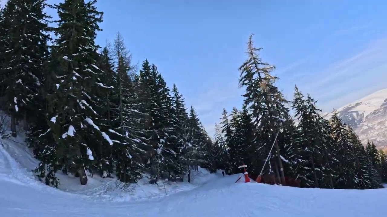 La Plagne - Montalbert Gondola Top to Bottom - 22 February 2026