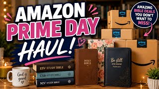 📦Amazon Prime Day Bible Haul: Journaling & Study Essentials