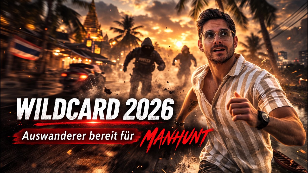 Auswanderer bereit für Manhunt Staffel 4 | #manhunt2026 | #wildcard (Spieler Bewerbung)