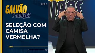 Thumbnail for Galvão Bueno detona a camisa vermelha da Seleção Brasileira