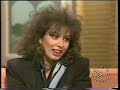 Jennifer Rush interview on UK's TV-AM on the release of "I come undone"