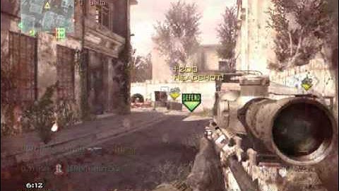 MW3 360 Jumpshot Quickscope Headshot!