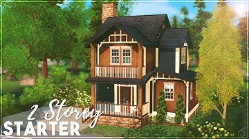 The Sims 3 || Speed Build || Two Storey Starter 🏠🔨