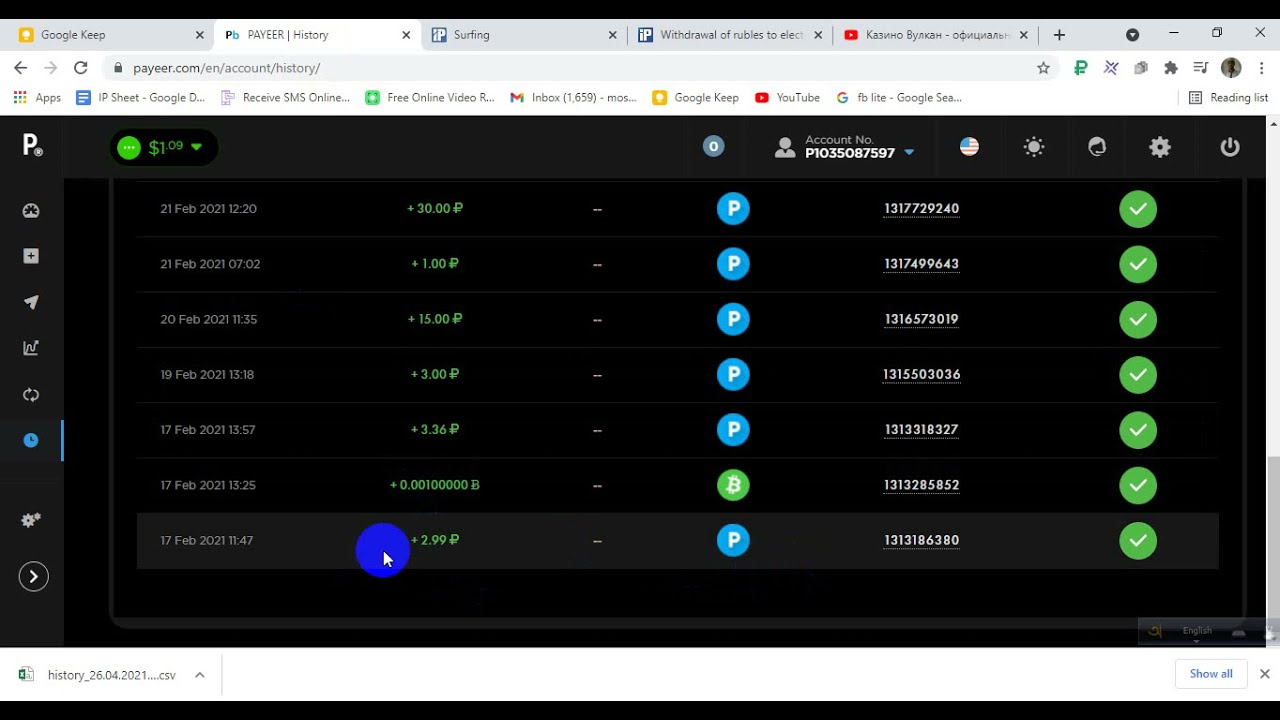 Best Ruble earning site 2021