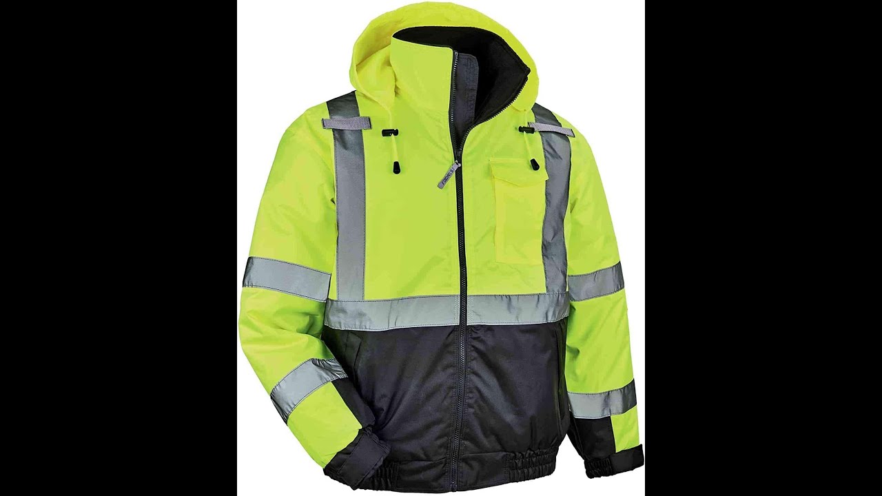 Ergodyne unisex adult High Visibility Reflective Winter Jacket