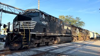 Norfolk Southern AC44C6M 4845 Leads NS 323 at San Marco