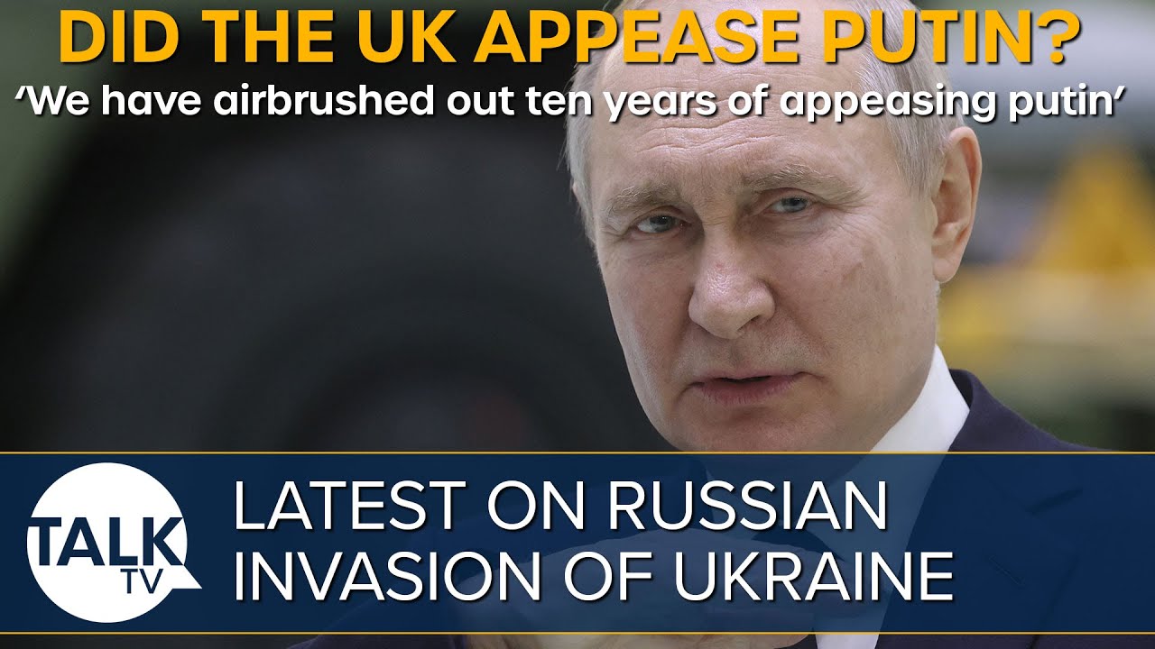 'We have airbrushed out ten years of appeasing Vladimir Putin'