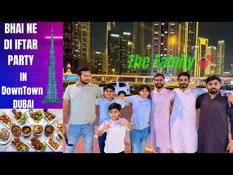 Iftari In Downtown Dubai With Family#ramadan2024 #dubai #ramadanpreparation #familytime