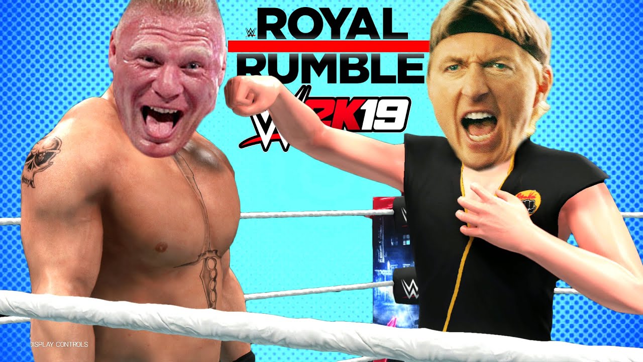 Cobra Kai Joins The WWE 2K19 Royal Rumble and This Happened!