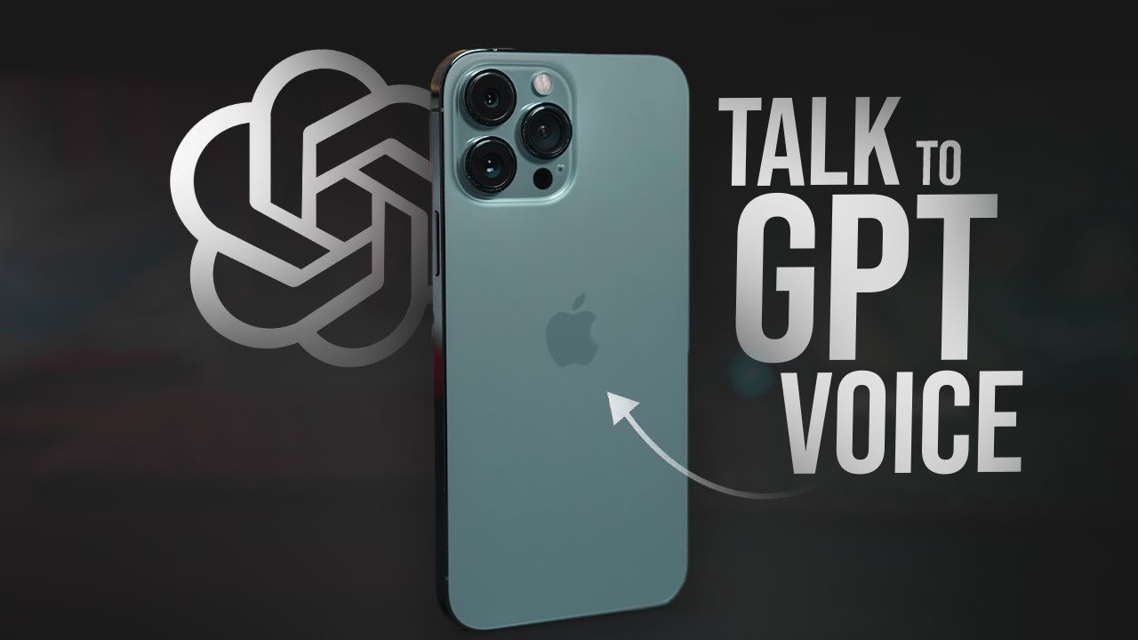 How to Talk to ChatGPT Voice on iPhone (tutorial) - YouTube