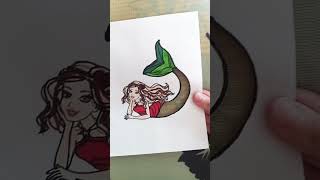 Which one do you like Хвост русалки меняет цвет diy art satisfying drawing