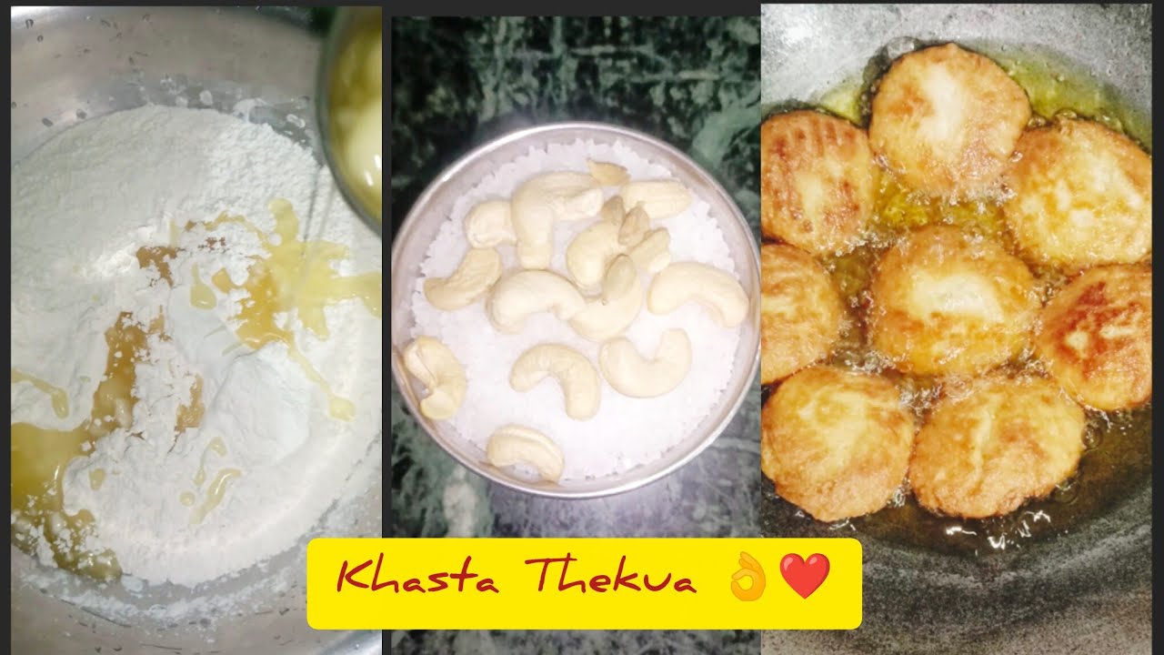 Khasta Thekua 👌            #cooking #foryou #cookingrecipes #coockingvlog #cookingideas 
