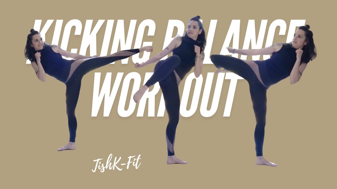 Martial Arts Workout for better Kick Control and Balance - YouTube