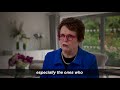 TennisWorthy with Billie Jean King: Resiliency and the Open Era
