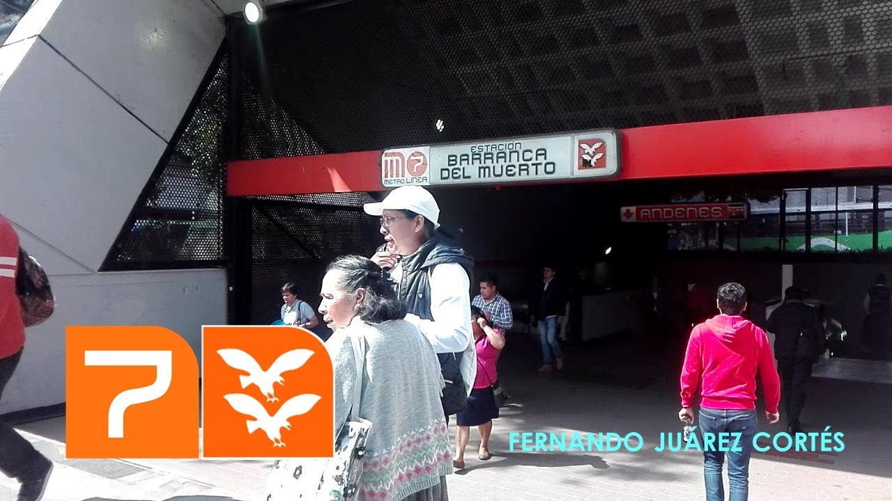 Metro CDMX Línea 7 Barranca del Muerto YouTube Metro CDMX Línea 7 Barranca del Muerto YouTube