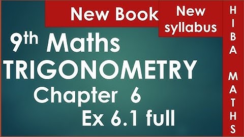 9th maths chapter 6 exercise 6.1 full answers tn samacheer hiba maths