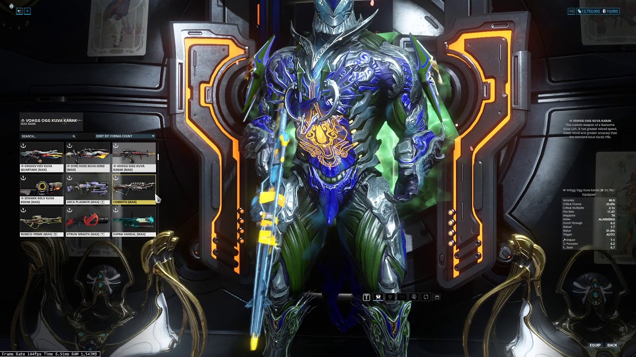 Kuva Weapon Valence Transfer 101