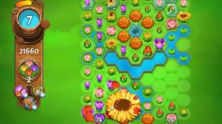 Blossom Blast Saga Level 744 - NO BOOSTERS