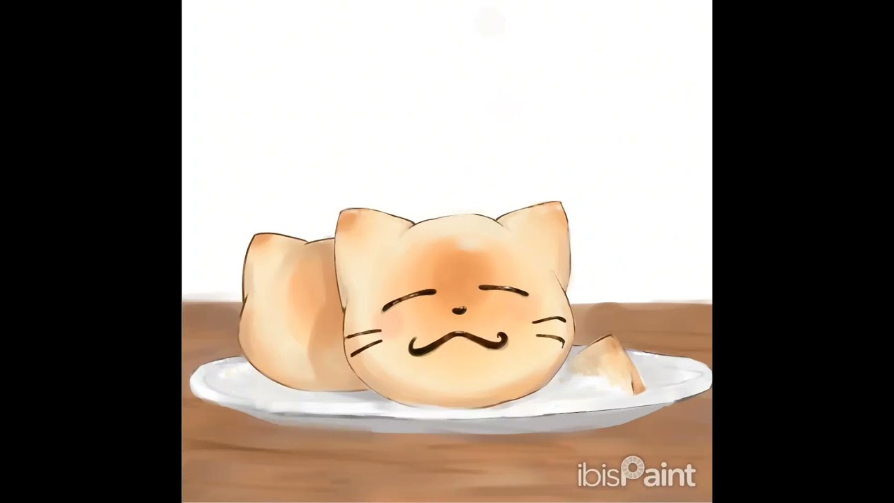 Cat bread speedpainttt 