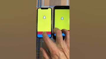 Snapchat opens faster on #iPhoneX vs #iPhone8Plus